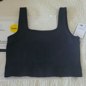 NWT black Knix sports tank